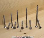 100 Stück V2A Spanplattenschrauben 6,0 x 90 mm TG  TX 30