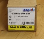 25 Stück 10 x 380 mm Tellerkopfschrauben GPR® S-25 TX50