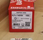 100 Stück Holzbauschrauben Rapid Torx TX 30 6,0 x 140 mm