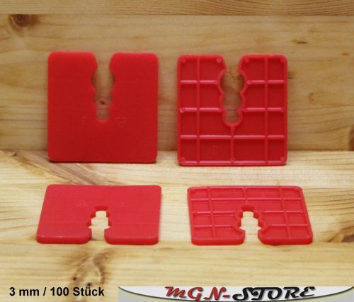 100 Stück Abstandhalter 3 mm