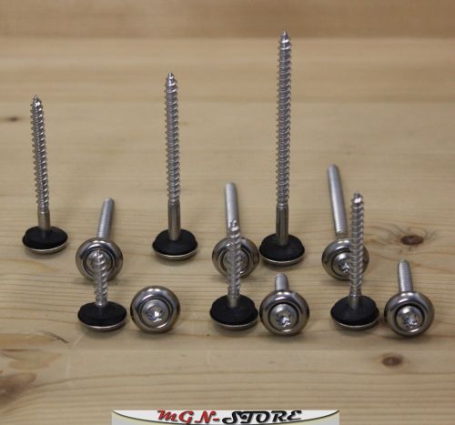 100 Stück 4,5 x 80 mm Spenglerschrauben Edelstahl Torx