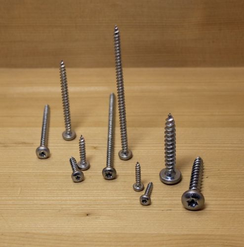 1000 Stück Pan-Head Spanplattenschrauben 4 x 10 mm VG  Torx TX 20