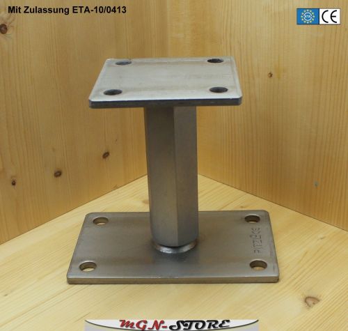 1 Stück PITZL® Pfostenträger Typ P ZiNiP Nutzungsklasse 3