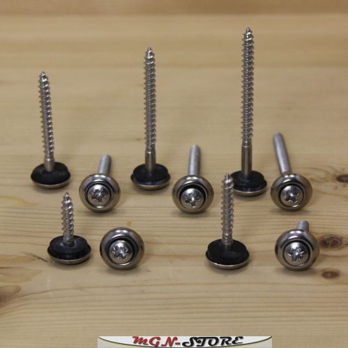 100 Stück 4,5 x 25 mm Spenglerschrauben Edelstahl PZ